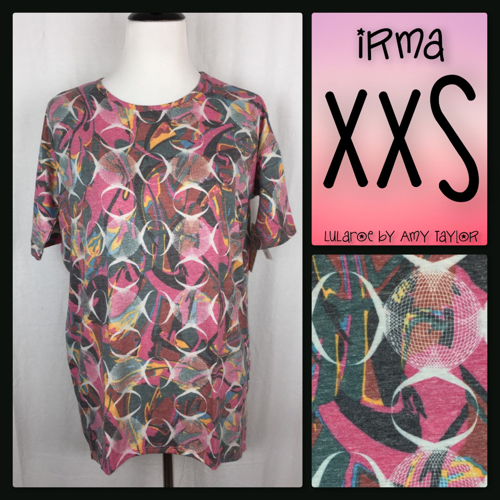 NWT LuLaRoe Irma Tunic - XXS